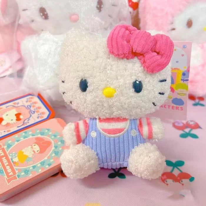 Wholesale Curly-Haired Doll Retro Plush Bag Pendant  Keychains