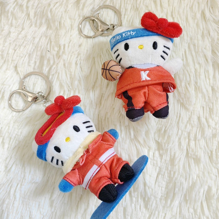 Wholesale Cute Bow Cat Plush Doll Keychain Pendant