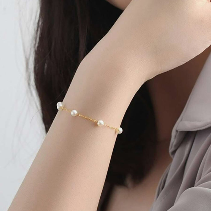 Wholesale jewelry elegant fashionable elegant bracelet pearl bracelet pearl bracelet