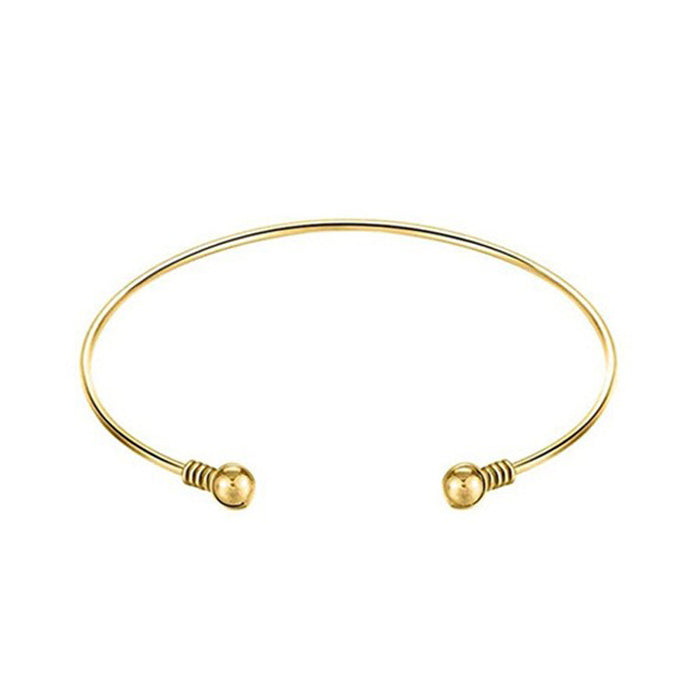 Wholesale Geometric metal arm ring six piece set, personalized exaggerated leaf bracelet set