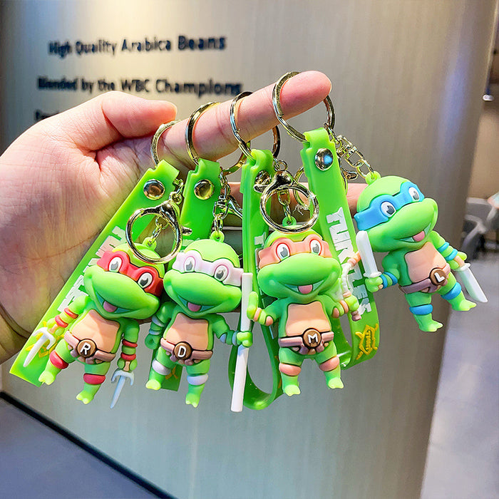 Wholesale PVC Cartoon Silicone Doll Keychain JDC-KC-MLZ001