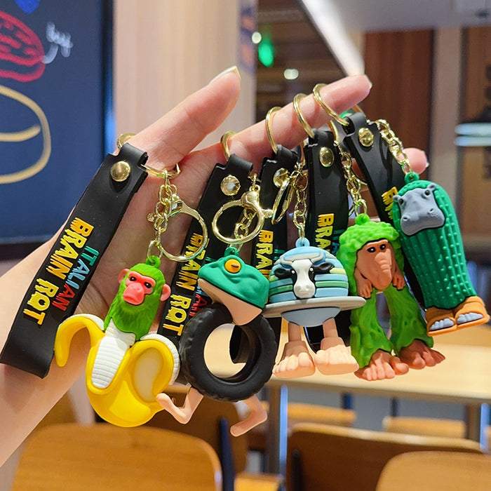 Wholesale Epoxy Ocean Creature Pendant Silicone Frog Pendant