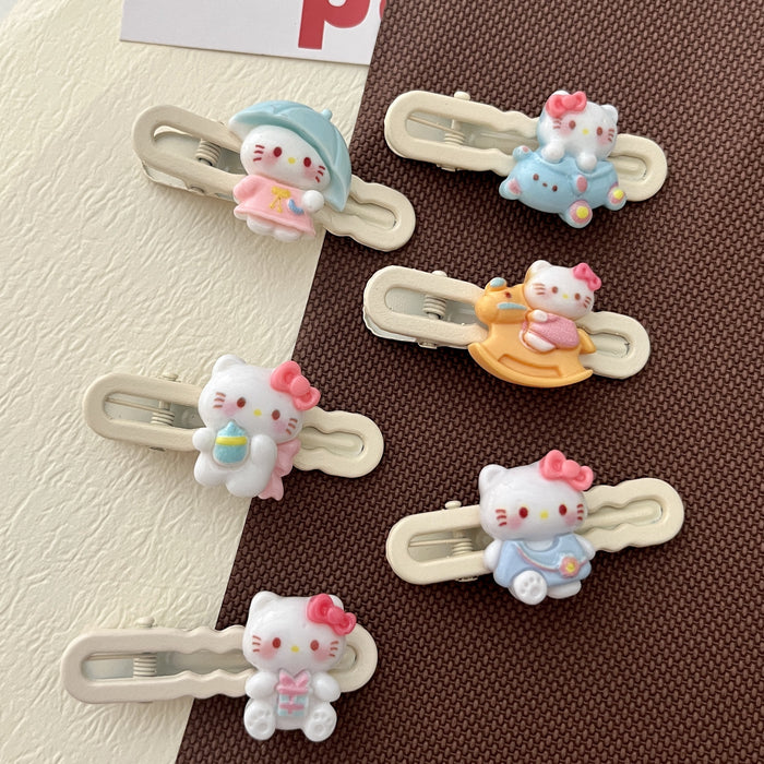 Wholesale Creative Cute Cartoon Cat Hair Clips