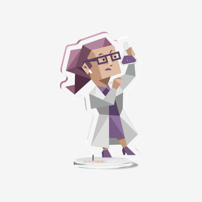 Wholesale Classic Figure Sandwich Acrylic Keychain Vertical