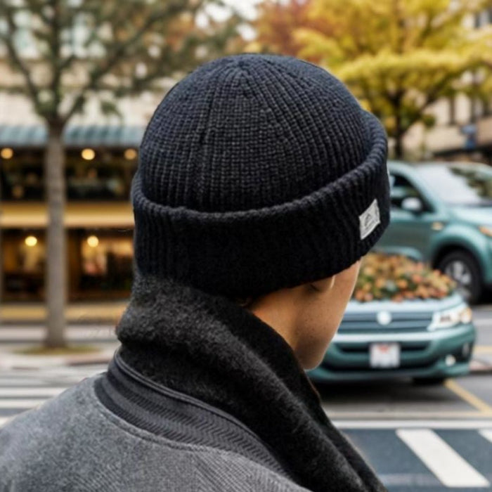 Wholesale Melon Skin Knitted Hat Men's Outdoor Woolen Hat JDC-HT-PX005