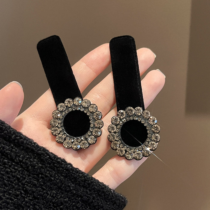 Wholesale Hairpin Side Clip Headwear Bangs Clip Rhinestone bb Clip Women's Hair Accessories