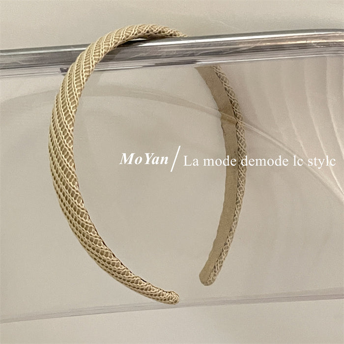 Wholesale Wool twill female temperament headband hair grottoes headdress hairpin