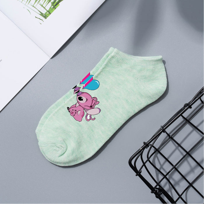 Wholesale Cartoon Short Cotton Socks JDC-SK-WuDuomei005