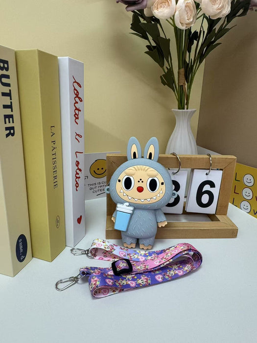 Wholesale Children's bag silicone pull-on cartoon crossbody bag boys and girls coin purse coin storage bag