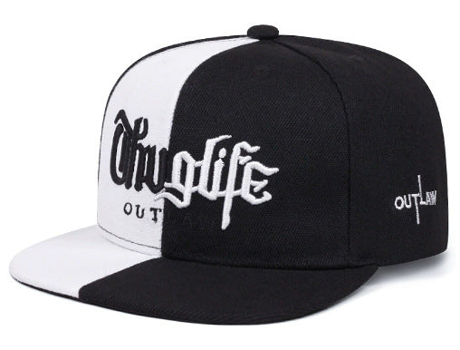 Wholesale Gaming-themed hip-hop style embroidered two-tone adjustable baseball cap