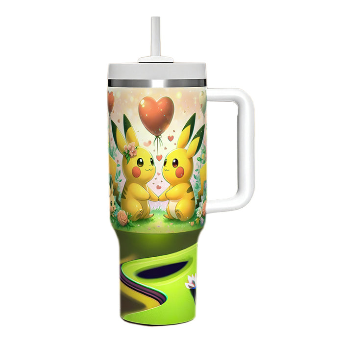 Wholesale 40oz Car Cup  Cartoon Stainless Steel  ice bullies cup Tumbler Thermos Cup