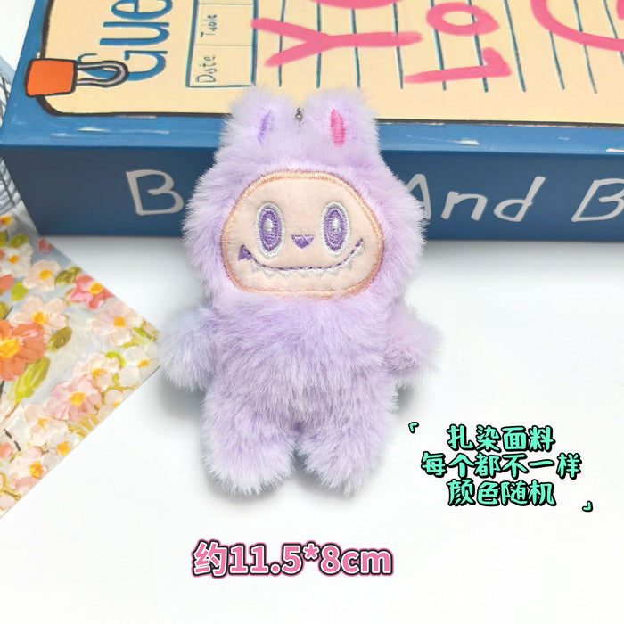 Wholesale Squeak pendant plush doll cartoon bag keychain souvenir small gift