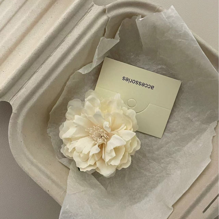 Wholesale Simulated flower hair clip, bangs clip, flower side clip, broken hair clip, duckbill clip, hair clip