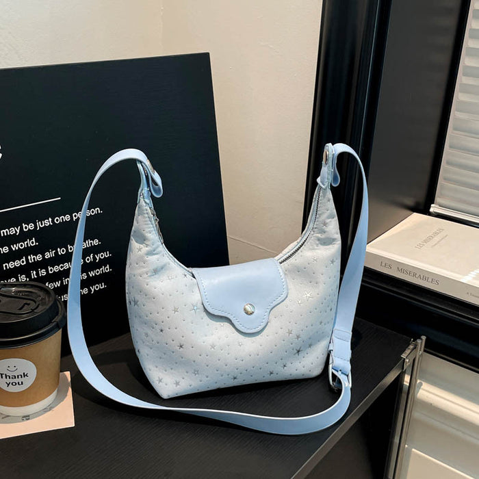 Wholesale Star Sequins Crossbody Bag - Trendy Street Fashion Shoulder Bag