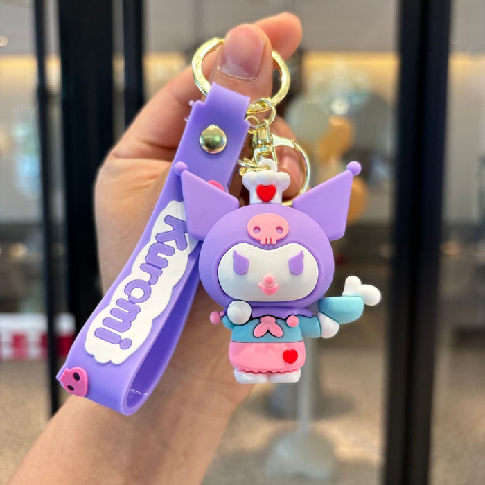 Wholesale Keychain Pendant Pvc Doll Couple Key Chain
