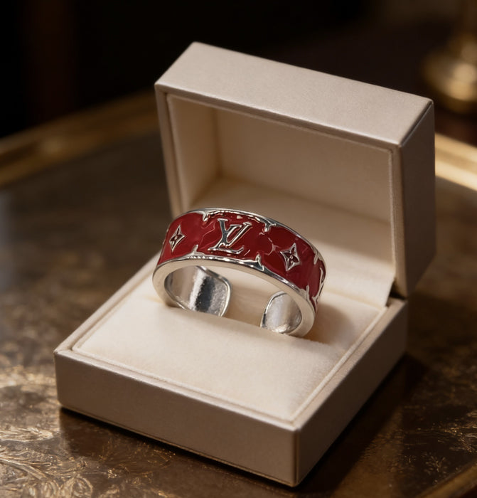 Wholesale Copper Zircon Oil-Drip Adjustable Ring