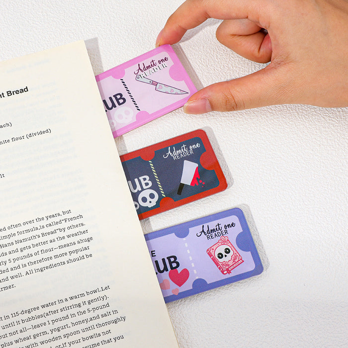 Wholesale  Horror Novel Themed Acrylic Tassel Bookmark