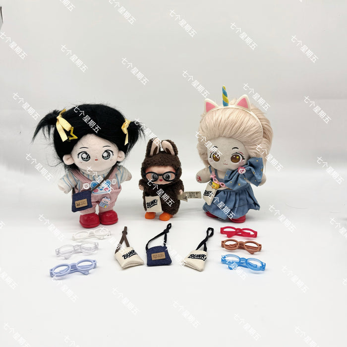 Wholesale Cotton Doll Dress-Up Cross-Body Bag Sports Shoes Headphones Glasses