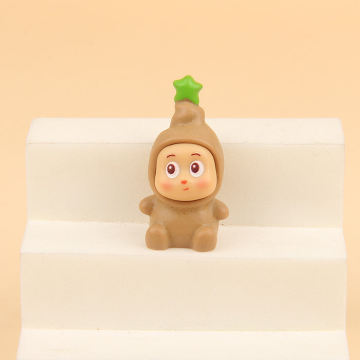 Wholesale Cute Resin Particle Keychain