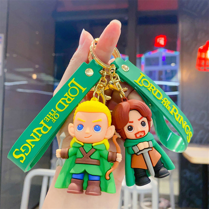 Wholesale Cartoon Elf Prince Keychain