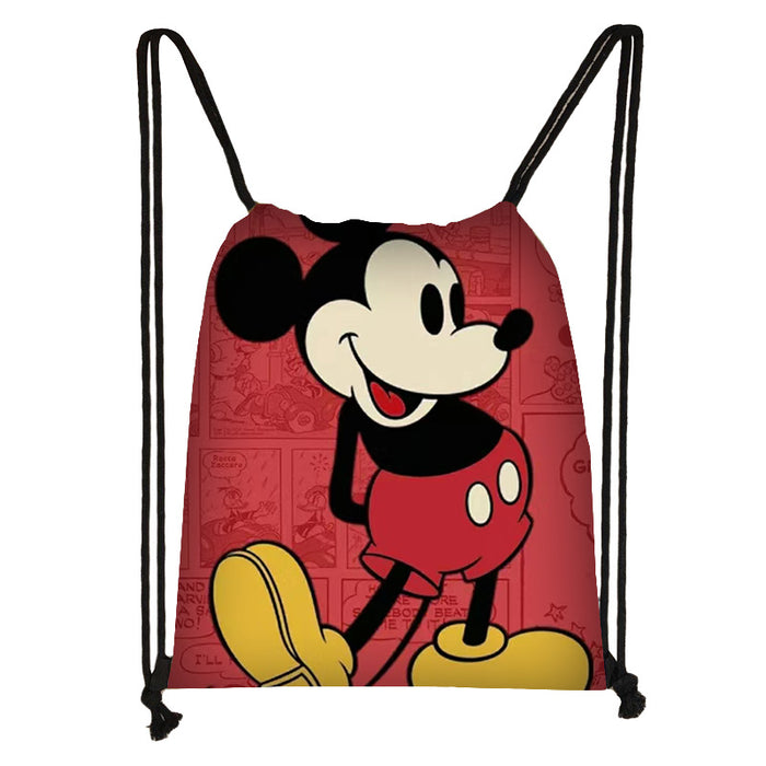 Wholesale Outdoor Portable Cute Cartoon Printed Drawstring Bag JDC-BP-Changs005