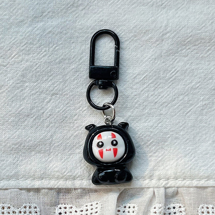 Wholesale Halloween Ghost Skeleton Keychain Cute Gift for Students MOQ≥2