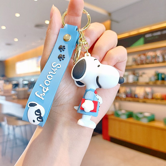 Wholesale Cartoon Doll Silicone Keychain JDC-KC-MingT275