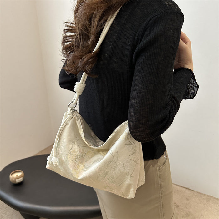 Wholesale Fabric Soft Surface Large Capacity Shoulder Bag JDC-SD-SYuan002