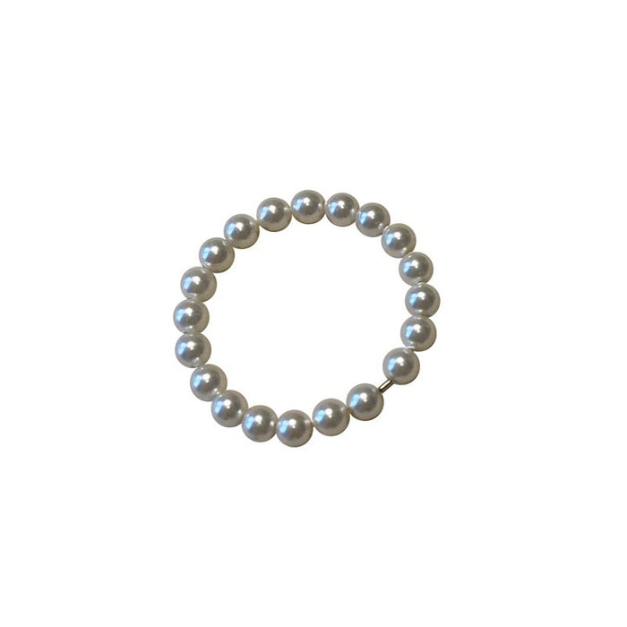 Wholesale Retro high-end sensory ring, small pearl ring, female niche, unique, light luxury index finger ring