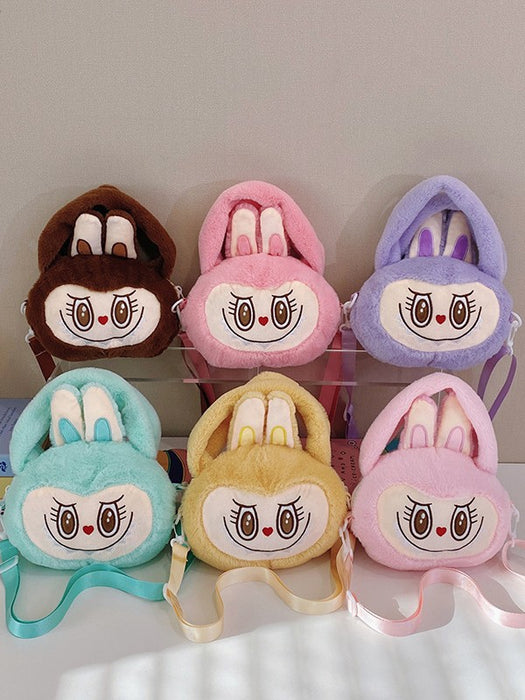 Wholesale City Paradise Cartoon Single-Shoulder Bag Children' s Plush Bag