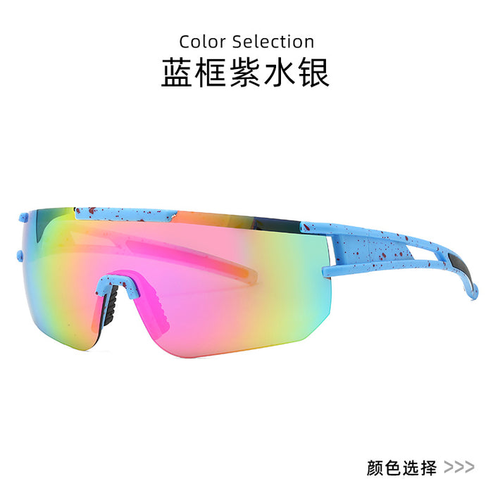 Wholesale Outdoor sports with fashionable sunglasses, windproof bike riding glasses