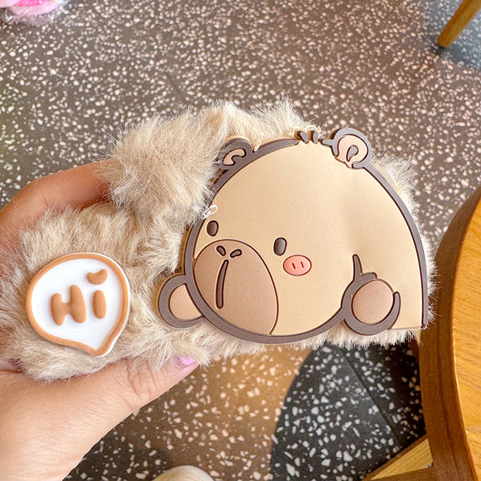 Wholesale Plush Grab Back Head Grab Large Hair Clip