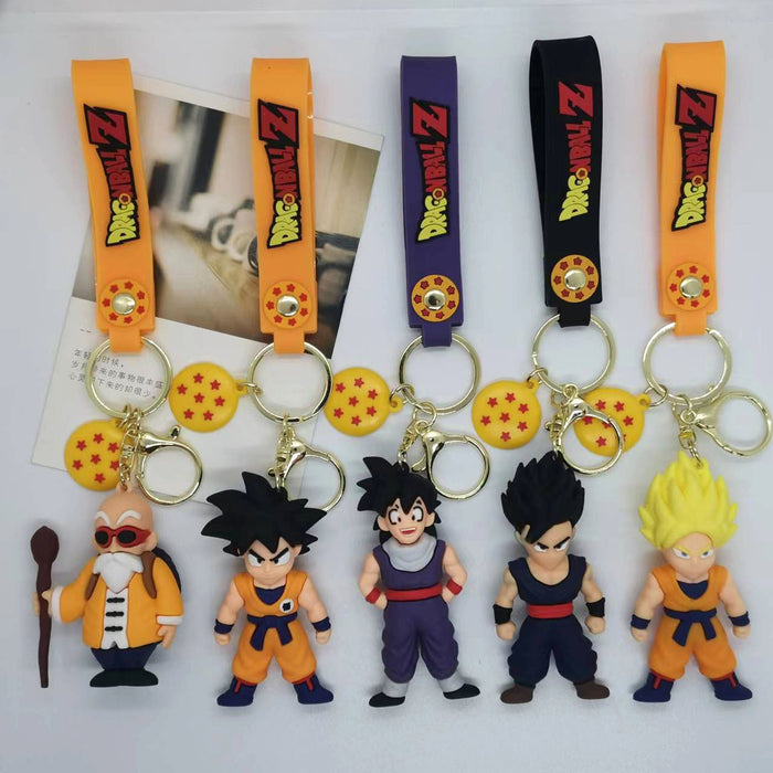 Wholesale Anime cartoon keychain pendant bag car keychain accessories