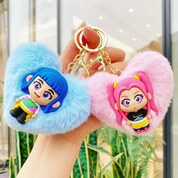 Wholesale K-POP plush keychains,  bag charms,  plush toys