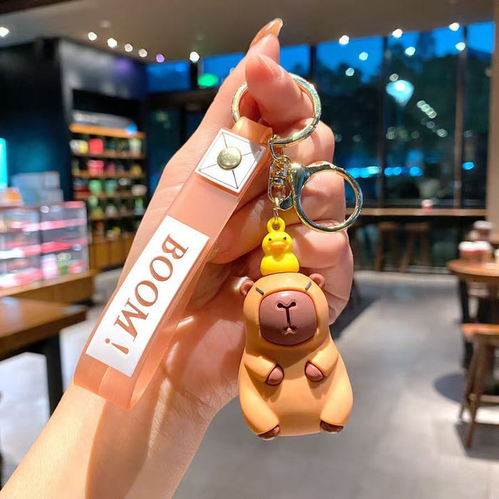 Wholesale Keychain Doll Cartoon Ugly Cute Backpack Pendant Doll