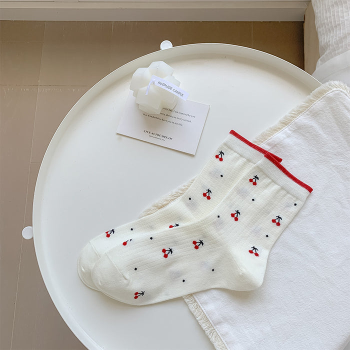 Wholesale Thin cotton socks with lace and thin combed cotton socks