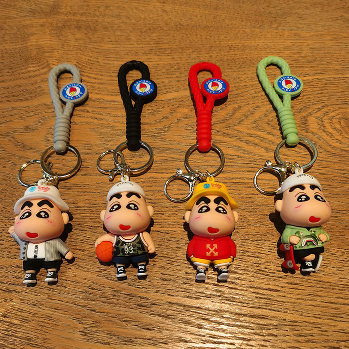 Wholesale   Cartoon  key chain couple car personality key chain  bag pendant