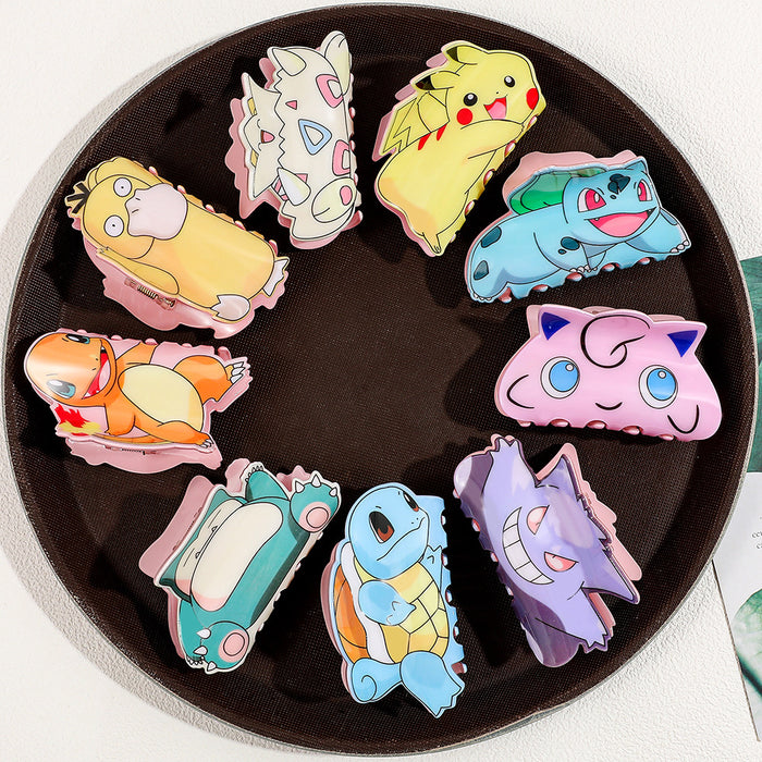 Wholesale Exquisite Cartoon  Acrylic Hair Gripper Hair Clips