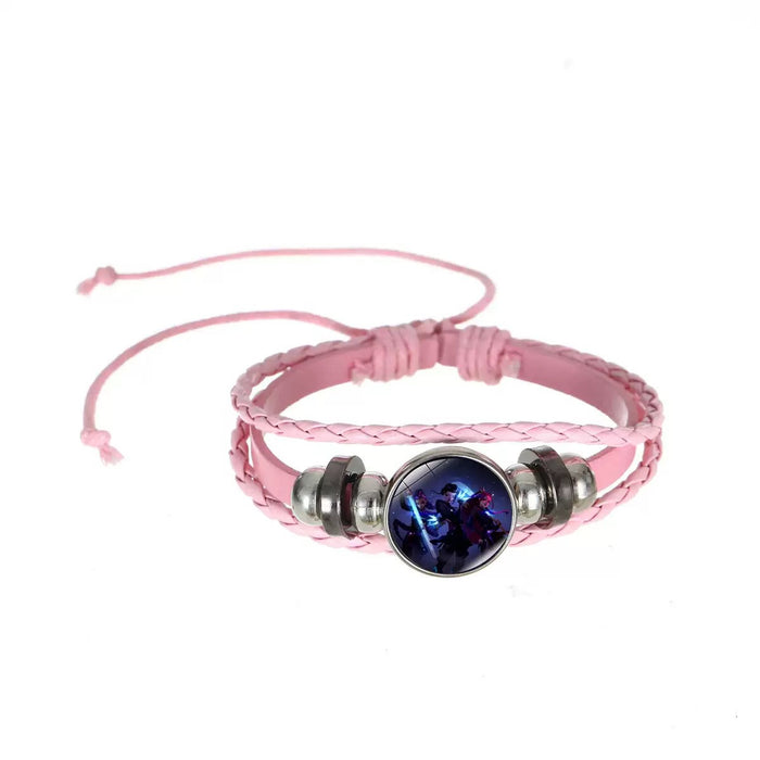 Wholesale K-POP Multi-layered Woven Beaded Bracelet