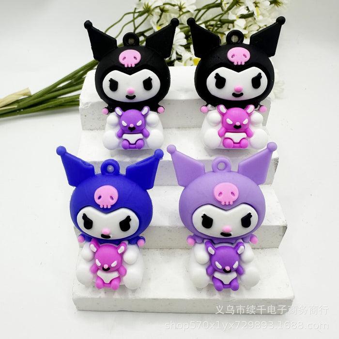 Wholesale Cartoon keychain, car keychain, blind box, doll accessories, exquisite