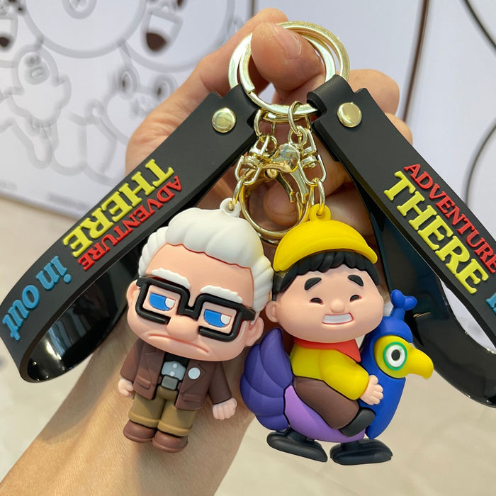 Wholesale Keychain 3D Cartoon Doll Car Keychain Bag Pendant Pendant