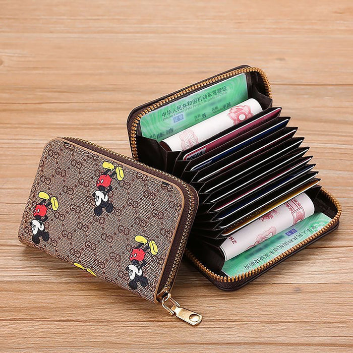 Wholesale Accordion Card Holder Casual Fashion JDC-WT-Jiam002