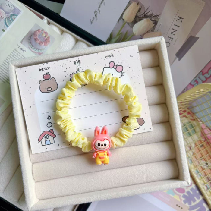 Wholesale Cartoon Cute Plush Plush Hair Band Hair Rope Student Rubber Band Hair Accessories