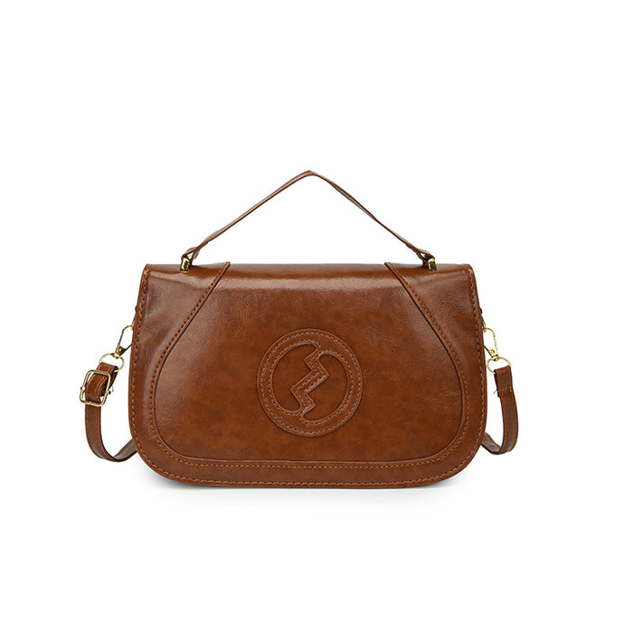 Wholesale PU Street Fashion Small Square Crossbody Bag with Magnetic Buckle Everyday