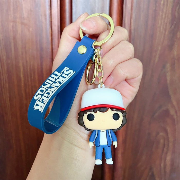 Wholesale Creative Cartoon Silicone Keychain JDC-KC-JinB030