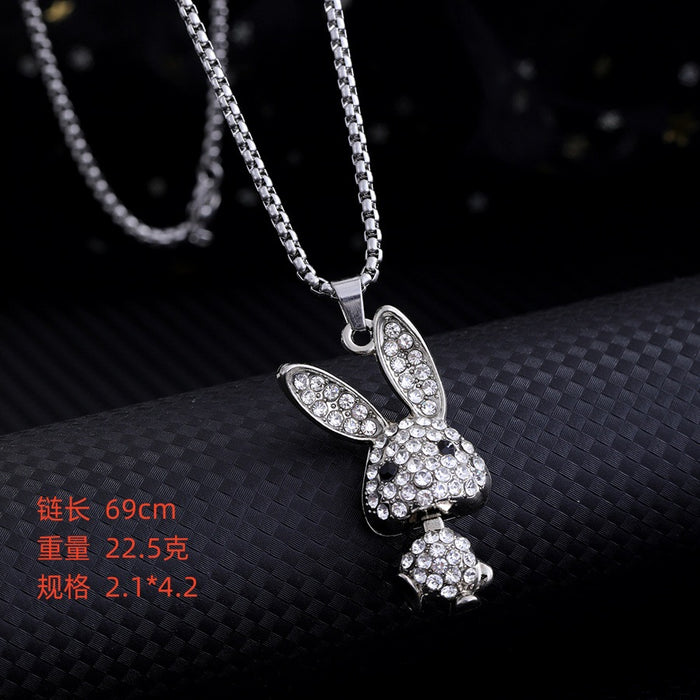 Wholesale All-match Pendant Stainless Steel Necklace JDC-NE-Zheq009