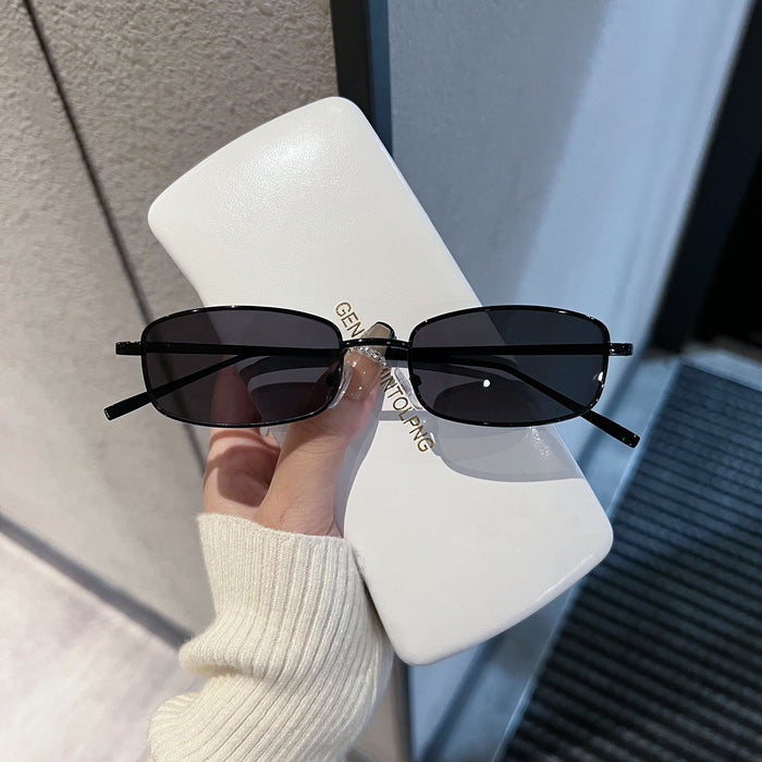 Wholesale Retro sunglasses, trendy polarized sunglasses, driving personality, small frame square glasses