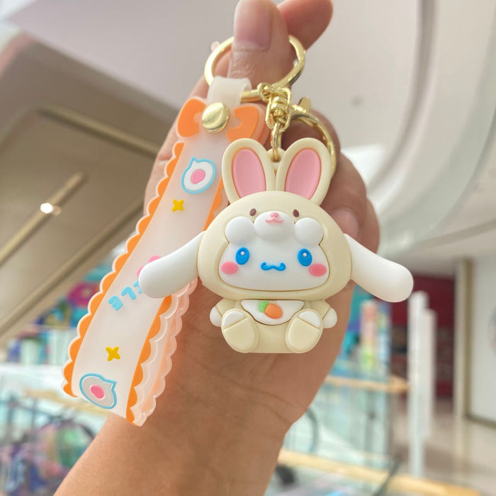 Wholesale  Cartoon keychain car key pendant doll key chain bag pendant small gift