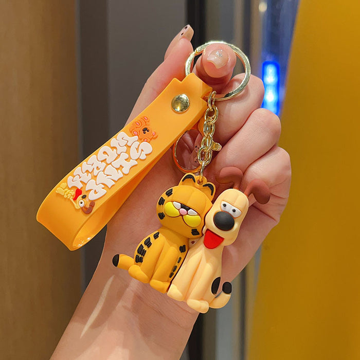 Wholesale Cartoon keychain key ring backpack charm