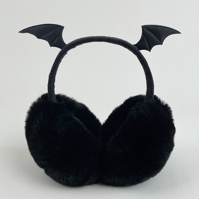 Wholesale Earmuffs Winter Warm Ear Punk Gothic Bat Ear Bag Dark Devil Ear Cover